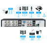 Комплект видеонаблюдения AHD 2Мп KIT-C205HD 5 камер для улицы