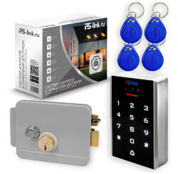 Комплект СКУД KIT-3D01EM-WP-W-G распознавание лиц, RFID, WIFI