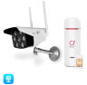 Комплект видеонаблюдения 4G 3Мп KIT-XMC301-4G для улицы, микрофон, динамик, LED-подсветка, слот microSD, приложение