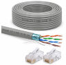 Кабель витая пара FTP4 cat.5E CCA 60 метров FTP-CCA60