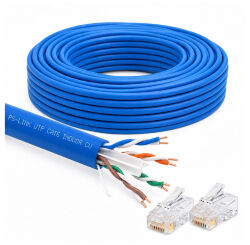 Кабель витая пара UTP4 cat.6 CU 80 метров UTP-CAT6-CU80