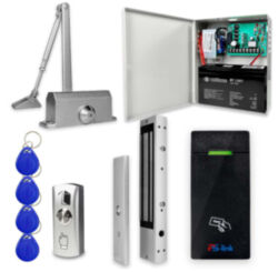 Система СКУД Ps-Link KIT-M010EM-280UPS с блоком резервного питания и доводчиком