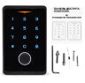 Комплект СКУД Undino KIT-ACP303EM-280 эл. магнитный замок 280кг, отпечаток пальца, WIFI