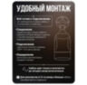 Комплект видеонаблюдения IP 2Мп KIT-С206IP-POE 6 камер с ночной съемкой для улицы, с датчиком движения, питание PoE
