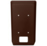Козырек для видеодомофона Hikvision уличный, защитный, для Hiwatch и iFLOW, коричневый, 3D-печать, пластик