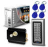 Система СКУД Ps-Link KIT-S601EM-WP-W-B / эл. механический замок / кодовая панель / RFID / WIFI