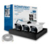 Комплект видеонаблюдения IP Nevview NVE-B203-POE / 2Мп / 3 камеры / POE