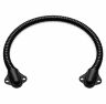Переход гибкий металлический 40 см, ПВХ изоляция, диаметр 8 мм, черный, для СКУД и электрозамка