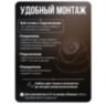 Комплект видеонаблюдения IP 2Мп KIT-A205IP-POE 5 камер с ночной съемкой для помещения, с датчиком движения, питание PoE