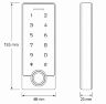 Комплект СКУД KIT-TF3EM-WP-W-SS эл. механический замок, RFID, WIFI, отпечаток, защита IP66