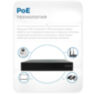 Комплект видеонаблюдения IP Nevview NVE-B502-POE / 5Мп / 2 камеры / POE