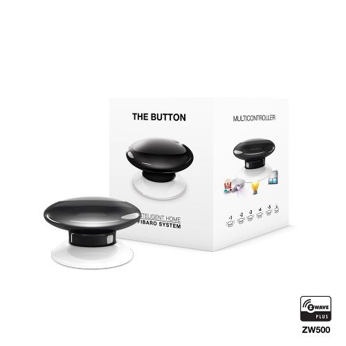 Кнопка FIBARO The Button черная (FIB_FGPB-101-2)